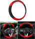 Car Steering Wheel Cover, Non-Slip Vehicle Steering Wheel Protector, Automotive Interior Accessories for Women Men, 15 Inch Universal for SUV, Tru...