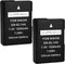2-Pack of EN-EL14, EN-EL14A Batteries for Nikon D3500, D3100, D3200, D3300, D3400, D5100, D5200, D5300, D5500, D5600, DF, Coolpix P7000, P7100, P7...