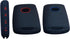 2Pcs 4 Buttons Silicone Smart Key Fob Remote Cover Shell for 2024 2023 2022 2021 2020 2019 Mazda 3 6 CX-30 CX-50 CX-5 CX-9 Black with (Red Blue)...