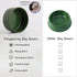 Petygooing Rust Green Elevated/Raised Ceramic Dog Bowl for Small Breeds, Dog Food Water Dish with Stand,Pet Feeding Bowl with Anti Slip Rubber for...