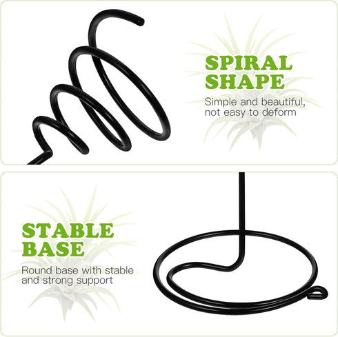 Mipcase 3pcs Flower Stand Air Plants Holders Plant Rack Large Indoor Plant Plant Display Holder House Plants Air Plant Holder Plant Holders Straig...