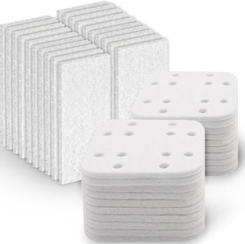 40 Pack Humidifier Aroma Pads and Mineral Absorption Pads for LEVOIT LV600HH, LV600S, OasisMist450S - White Descaling Pads and Replacement Wicks F...