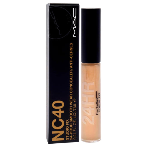 Studio Fix 24-Hour Smooth Wear Concealer - NC40 by MAC for Women - 0.24 oz Concealer...