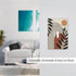 Abstract Boho Mid Century Single Toggle Light Switch Plate Decorative 1 Gang Wall Plate Cover Electrical Switchplate Faceplate for Home Wall Panel...