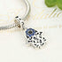 925 Sterling Silver Hamsa Charm Hand Charm Evil Eye Charm Birthday Charm Anniversary Charm for Pandora Charms Bracelet (Silver)...