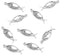 JGFinds Blessed Fish Charms, Spiritual Message Silver Tone, 36 Pack of Bracelet Charms Jewelry Making Quotes for Keychains - Encouragement Inspira...