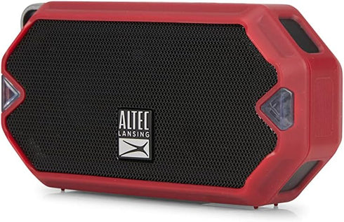 Altec Lansing - HydraMini Wireless Bluetooth Speaker, IP67 Waterproof USB C Rechargeable Battery with 6 Hours Playtime, Compact, Shockproof, Snowp...