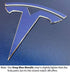 Logo Decal Overlay Stickers for Tesla Model Y (2020 to 2025), Standard Wrap, 11-pc Set (Deep Blue Metallic)...