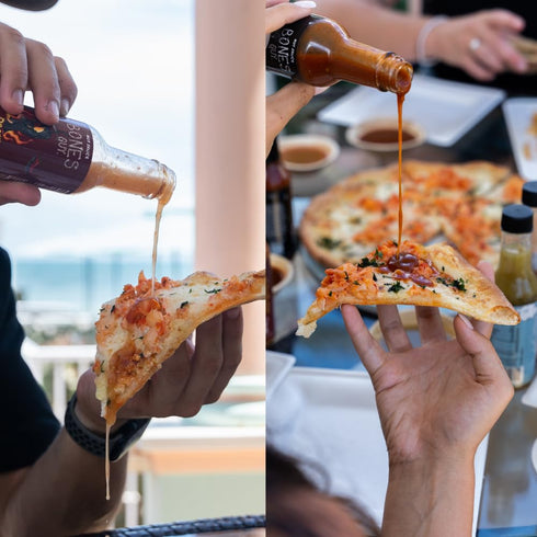 Bones Guy, Secret Sauce, Hot Sauce (5oz), Jalapeno Pepper Sauce, Unique Blend Gourmet Sauce, Perfect for Burgers, Sandwiches, and Dipping...