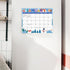 Magnetic Calendar for Refrigerator, 8'' x 10'' Fridge Calendar Runs from May 2024 Until December 2025, 20 Months Refrigerator Calendar for Home, O...