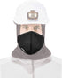Ergodyne womens 2-layer Thermal Mouthpiece - Cotton Face Mask, Black, One Size US...