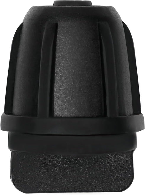 1/4" Drip Irrigation Fittings, 26 Pcs Lock Barbed End Plug Connectors for 1/4 Inch Drip Irrigation Tubing Drip Line End Cap Parts with Lock Nut fo...