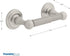 Franklin Brass Jamestown Toilet Paper Holder, Brushed Nickel, Bathroom Accessories, 9008SN...