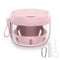 Denture Bath Box Cup, Leak Proof Denture Cup Kit Portable Retainer Case for Travel, Denture Case Cleaning Care for Dentures Aligner Mouth Guard wi...