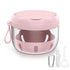 Denture Bath Box Cup, Leak Proof Denture Cup Kit Portable Retainer Case for Travel, Denture Case Cleaning Care for Dentures Aligner Mouth Guard wi...