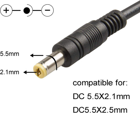 8-Way CCTV Camera Power Splitter-Security Camera Power Adapter-LED Driver Lighting Transformer DC Converter-Flexible LED Tape Strip Light AC DC Po...
