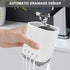 Toothbrush Holder for Bathroom,Plastic Detachable for Easy Cleaning Multi-Functional Storage,3 Slots Anti-Slip Electric Toothbrush and Toothpaste ...