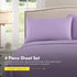 1500 Supreme Collection Twin XL Sheet Sets Lavender - 3 Piece Bed Sheets and Pillowcase Set for Twin XL Mattress - Extra Soft, Elastic Corner Stra...