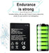 DDONG Replacement Battery Li3823T43P3h735350 2300mAh for AT&T ZTE Maven 2 Z831 Battery...
