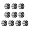 uxcell 10pcs MR52-2RS Miniature Deep Groove Ball Bearings 2x5x2.5mm Rubber Sealed Bearings for TRX4 1/10 RC Cars Trucks, 3D Printer, P6 (ABEC 3)...