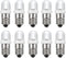 MECCANIXITY 3-3.8V/0.06A E10 Mini Light Bulbs, 10Pcs Miniature Screw Bulbs Flashlight Bulbs for Scientific Experiment Lighting DIY Accessories, Wh...