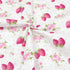 Hanjunzhao Strawberry Fabric by The Yard, Strawberries on White Background, Cotton Fabric for Clothing Sewing and Arts Crafts, 39 by 63-inch (1.09...