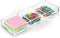 WORHE Sticky Note Holder Clear Acrylic Self-Stick Note Pad Holder 3 in 1 Memo Holder Desk Organizer for Office Home Post Pop Note Dispenser for 3"...
