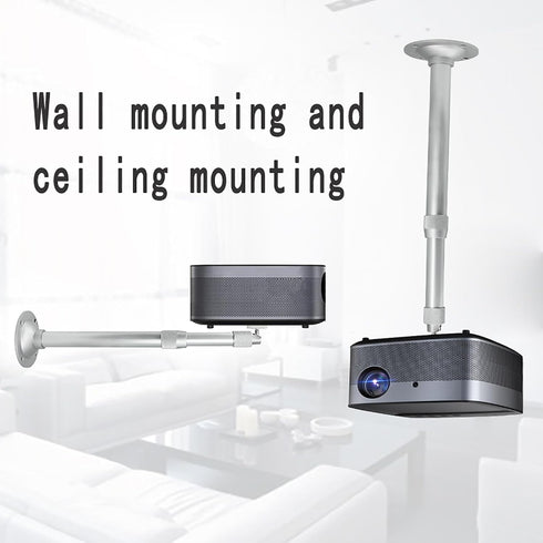 Telescopic Projector Camera Mounted Bracket Aluminium Alloy Perfect as Projector CCTV DVR DV Camera Trail Camera Mount for Home, Office or Classro...