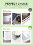 Caulk Tape - PVC Self Adhesive Tub Caulking Sealing Tape for Bathrooms Kitchen Countertops Toilets Kitchen Sinks Bathtub Floors and Toilet Walls e...