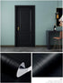 Black Wood Wallpaper - Peel and Stick Wallpaper Wood – Black Wood Self-Adhesive & Removable Wallpaper for Countertop Furniture Kitchen Wall, Reali...