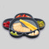 grabease Silicone Suction Plate for Baby & Toddler Self-Feeding, 6-Section Dish With Stay-Put Grip, BPA and Phthalates-Free, Dishwasher and Microw...