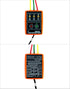QWORK Professional 3-Phase AC Voltage Tester with LED Display and Buzzer Indicator, 60V~600V...