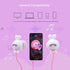 Cute Rabbit Kids Earbuds for School, Earbuds for Kid Size Wired Earphones & in-Ear Headphones with Microphone and Lovely Earbuds Storage Case Gift...
