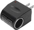 Cigarette Lighter Adapter, 240V to 12V 1.5A Car Cigarette Lighter Adapter Multifunctional AC to DC Car Charger Adapter Power Converter 100?240V......