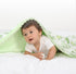 Baby Blankets for Unisex Boys Girls, Super Soft Green Leaf Blankets, Printed Bed Throws Newborn, for Toddler Baby Nursery Bed Blanket Stroller Cri...