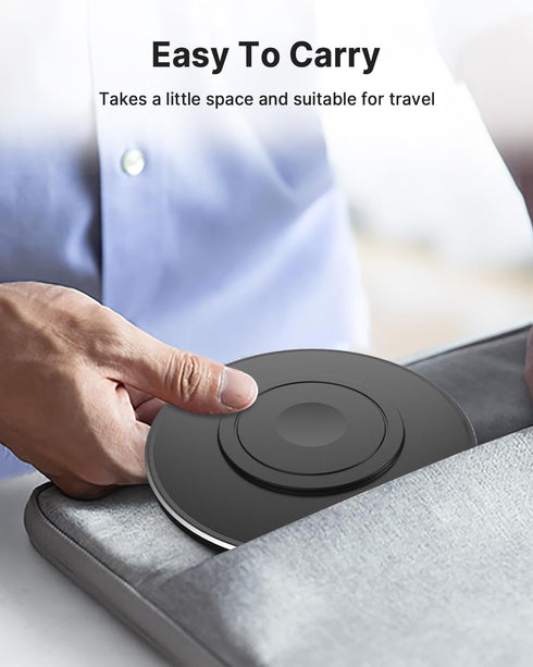 3 in 1 Wireless Charging Pad for iPhone 15 14 13 12 Series, Travel Portable 5W Charger Station for Apple iWatch, Airpods3/2/Pro, 15W Max Wireless ...