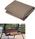 Outdoor Swing Cushion Cover, 3 Seater Replacement Swing Seat Pads Cushion for Patio Garden Yard Swing Chair(Coffee)...