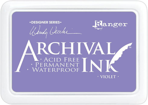 Ranger Wendy Vecchi Archival Ink Pad, Violet...