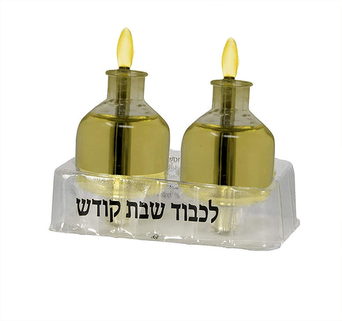 Shabbat Oil Candles - Large Ohr Lights Pre-Filled Oil Shabbos Candles - 20 Pack...