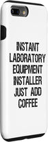 iPhone 7 Plus/8 Plus Instant Laboratory Equipment Installer Just Add Coffee Case...