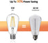Dimmable Edison LED Light Bulbs 60 Watt Equivalent, 6W 2700K Warm Light E26 LED Bulbs for Table Lamp Bathroom Vanity Outdoor Wall Light ST58, 750L...