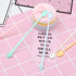 60PCS Candy Color Plastic Mini Coffee Tea Beverage Blender Plastic Disposable Coffee Tea Beverage Stirrers Spoon Sticks Adjusting Sauce Disposable...