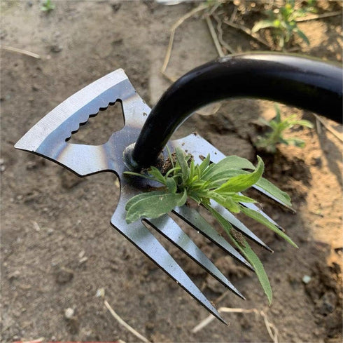 Weed Puller Tool Garden Weed Pulling Tool,Durable Manganese Steel Hand Weeder Tool, Manual Multifunctional Weeders Gardening Tools for Yard and Ga...