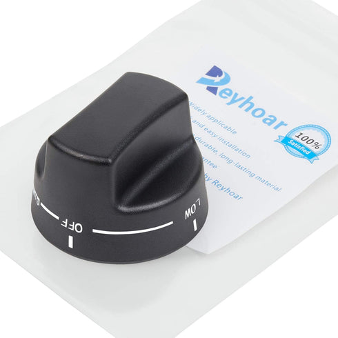 Reyhoar Viking Knob PB010206 VGSC, VGRC, VGRT Top Burner Replacement for Viking Genuine Ranges, Replace PB010206, VKNPB010206