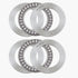XIKE 2 Pcs NTA4458/TC4458+2TWA Thrust Needle Roller Bearings 2-3/4"x3-5/8" with Washers, Fits DIY/Electric?Manual Tools, Cars/Trucks/TWAilers/Two?...