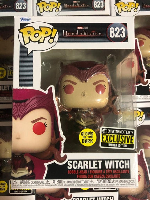 Funko WandaVision Scarlet Glow-in-The-Dark Pop! Vinyl Standard...