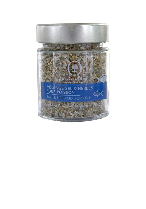 Oliviers & Co Salt & Herb Mix for Fish | Gourmet seasoning by Oliviers and Co | Developed by Michelin-starred chef | Perfect time-saving seasoning...