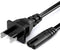 2 Prong AC TV Power Cord for Samsung 24" 32" 40" 43" 48" 49" 50" 55" 60" 65" 75" inch LCD HD Smart 4K TV, Samsung Subwoofer Speaker, TCL Roku,HP P...