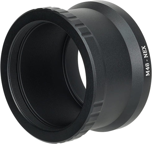 SVBONY SV196 Camera Adapter Wide M48 to NEX E-Mount Ring Adapter Compatible with Sony NEX Alpha Body Camera...