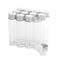 20ml Glass Vials with Screw Caps and Plastic Stoppers, Small Clear Liquid Sample Vial, Leak-Proof Vial, 12PCS...